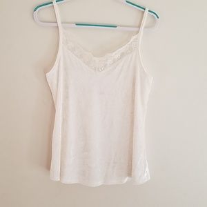 White Velvet TankTop!